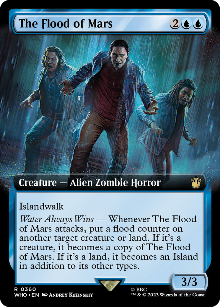 The Flood of Mars (WHO-360) (Extended Art) (Foil)
