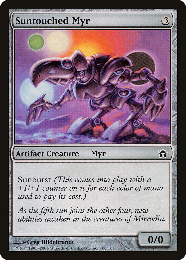 Suntouched Myr (5DN-160) (Foil)
