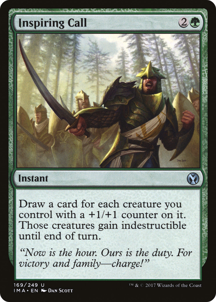Inspiring Call (IMA-169) (Foil)