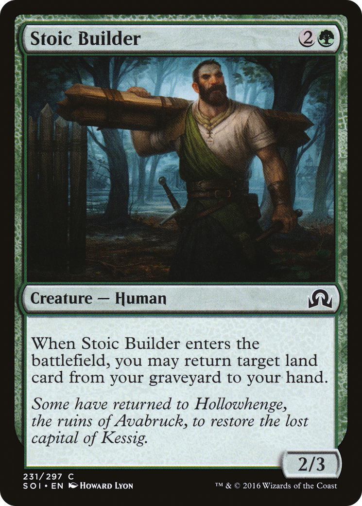 Stoic Builder (SOI-231) (Foil)
