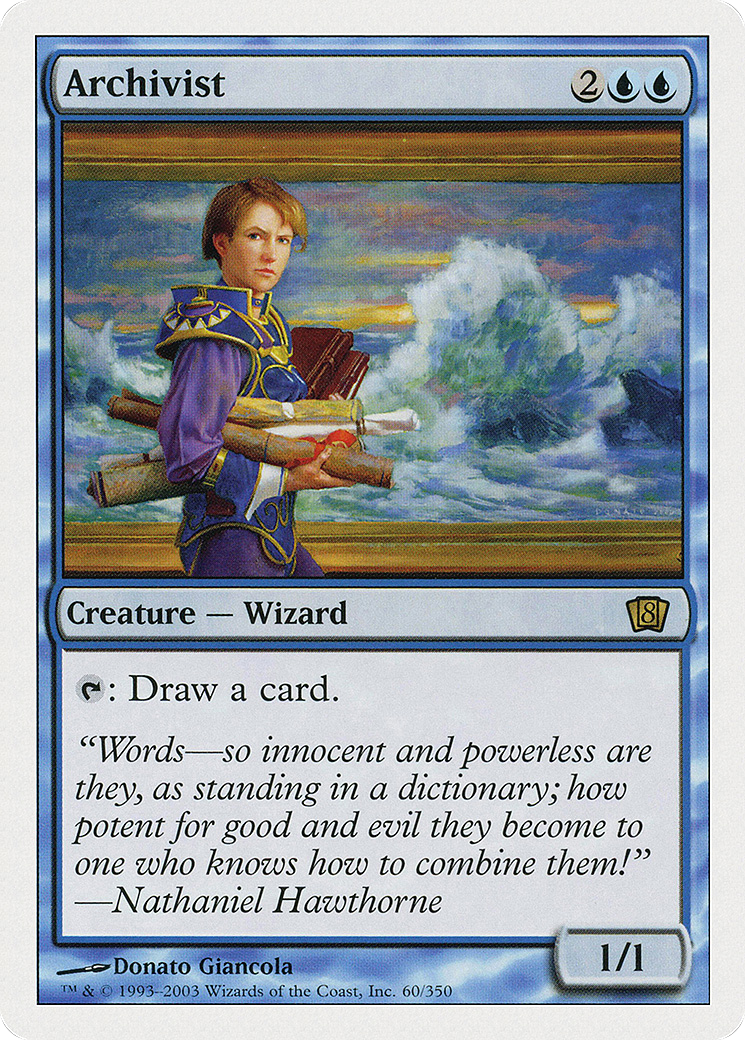 Archivist (8ED-060) (Foil)