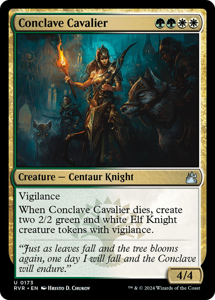 Conclave Cavalier (RVR-173) (Foil)