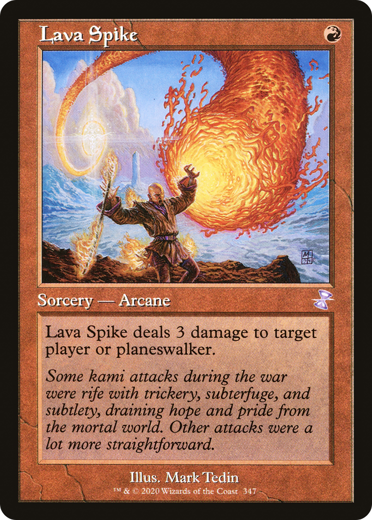 Lava Spike (TSR-347) (Foil)