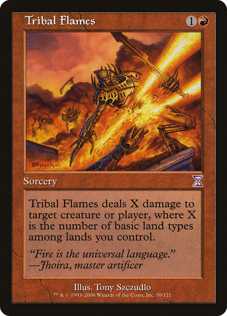 Tribal Flames (TSB-070) (Foil)