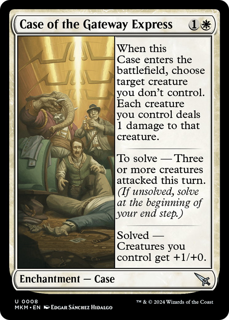 Case of the Gateway Express (MKM-008) (Foil)