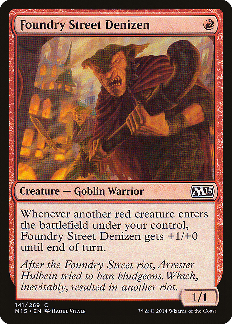 Foundry Street Denizen (M15-141) (Foil)