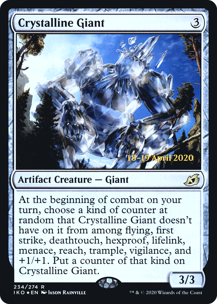 Crystalline Giant (PRE-234S) (Foil)