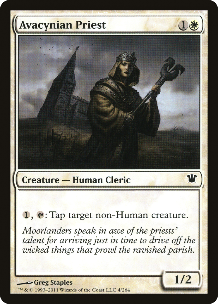 Avacynian Priest (ISD-004) (Foil)
