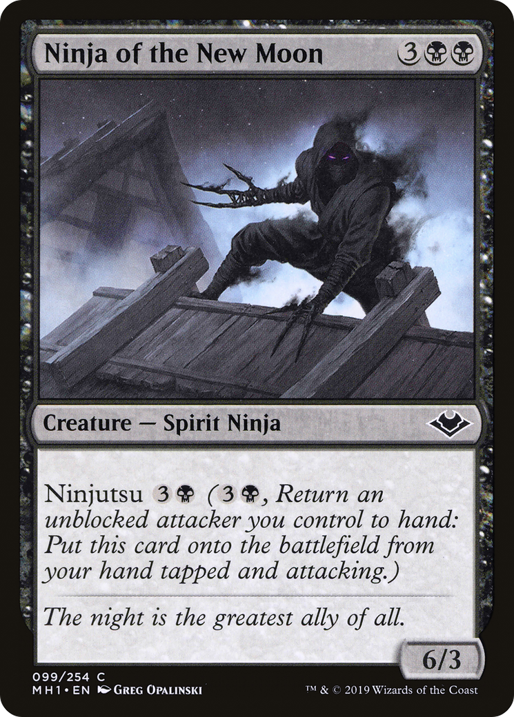 Ninja of the New Moon (MH1-099) (Foil)