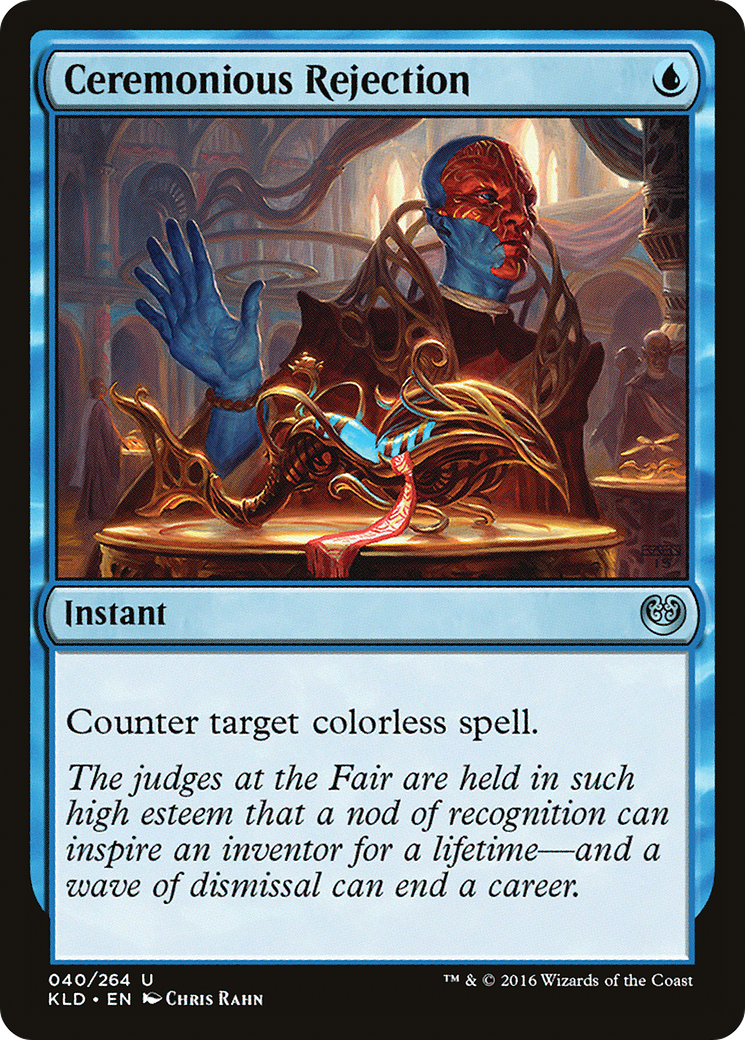 Ceremonious Rejection (KLD-040)