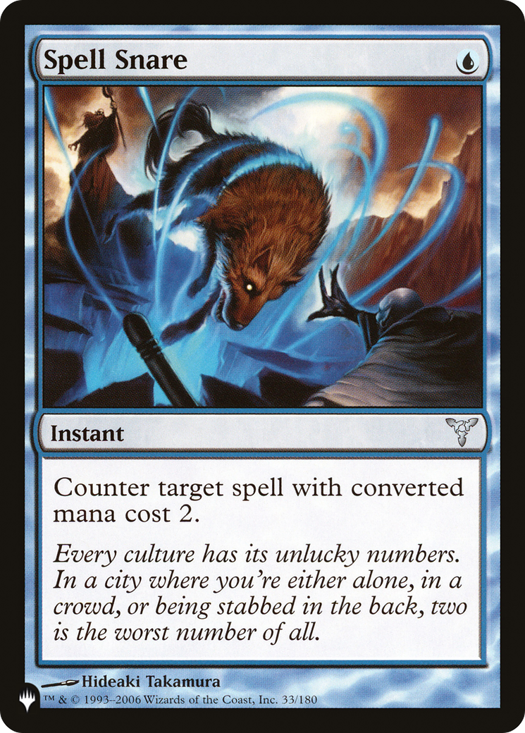 Spell Snare (LIST-DIS-33)