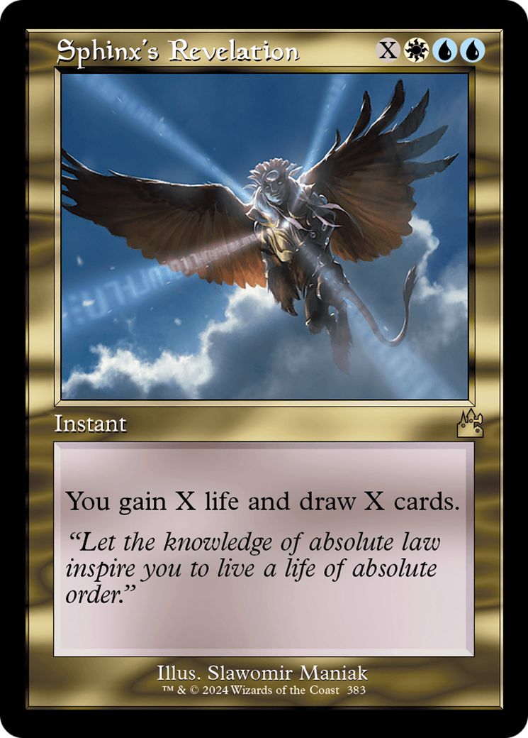 Sphinx's Revelation (RVR-383) (Foil)