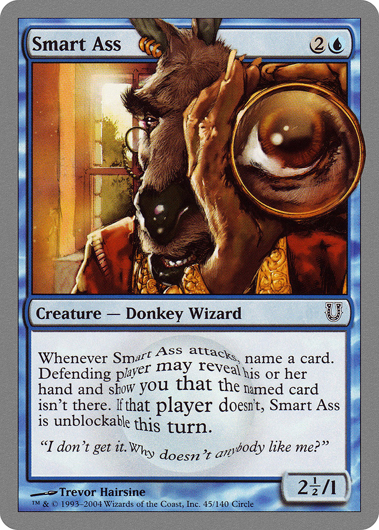 Smart Ass (UNH-045) (Foil)