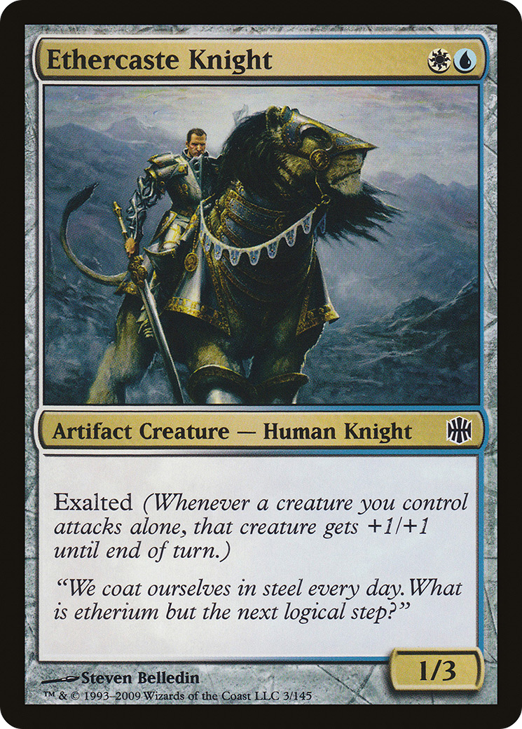Ethercaste Knight (ARB-003) (Foil)