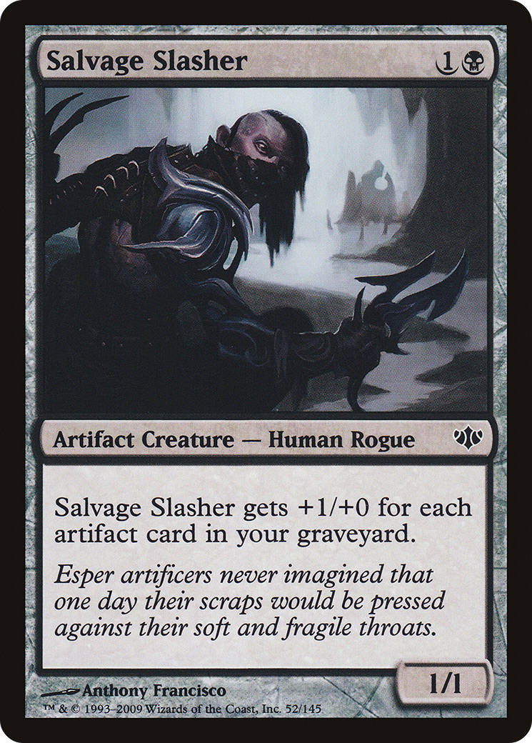 Salvage Slasher (CON-052) (Foil)