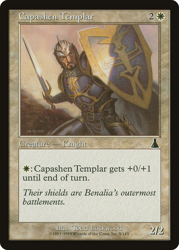 Capashen Templar (UDS-005) (Foil)
