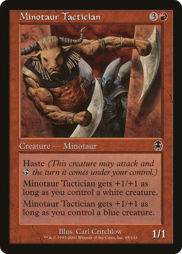 Minotaur Tactician (APC-065) (Foil)