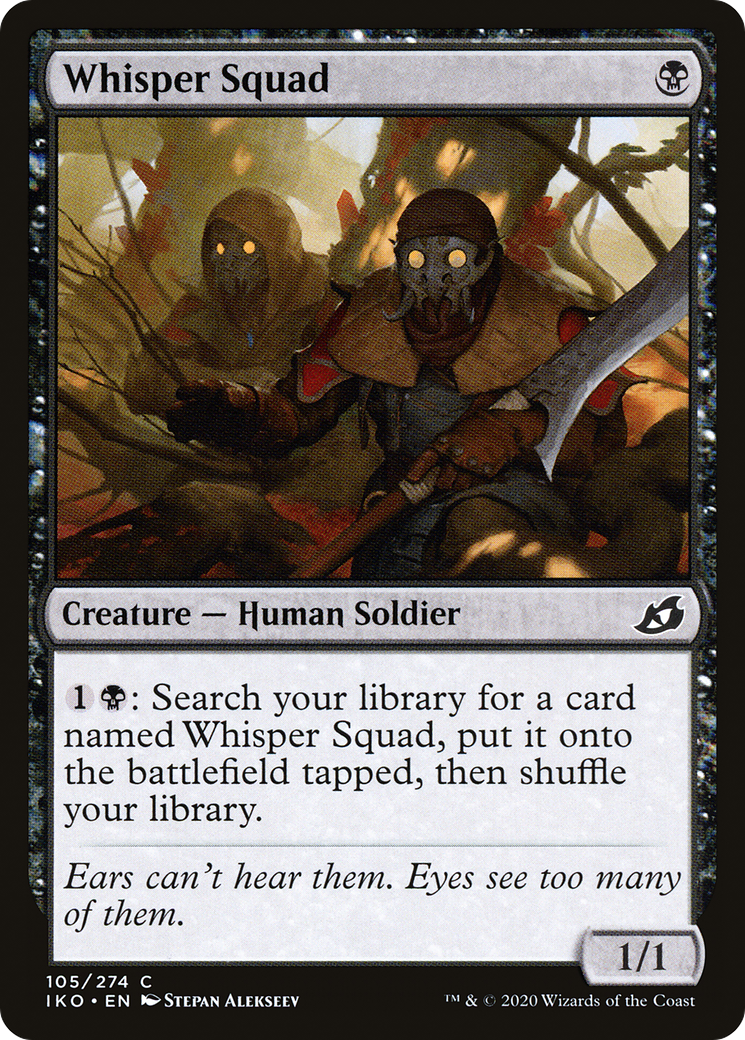 Whisper Squad (IKO-105) (Foil)