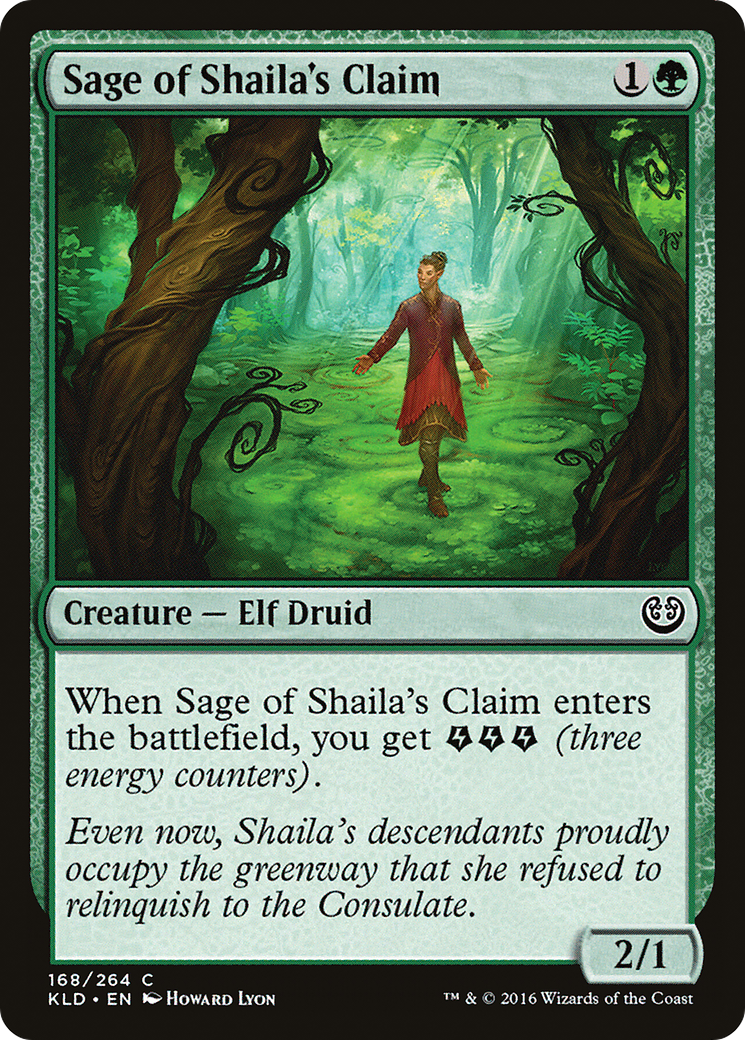 Sage of Shaila's Claim (KLD-168)