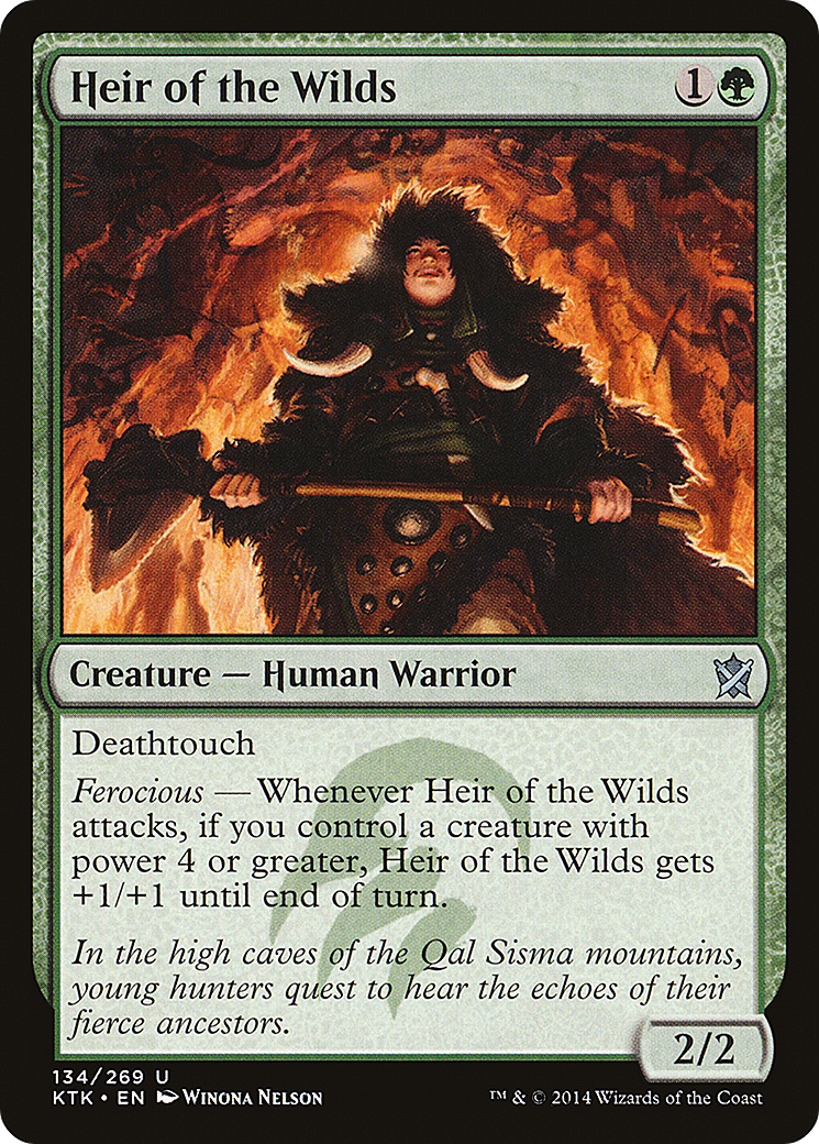 Heir of the Wilds (KTK-134) (Foil)