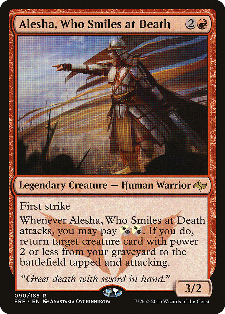 Alesha, Who Smiles at Death (FRF-090)