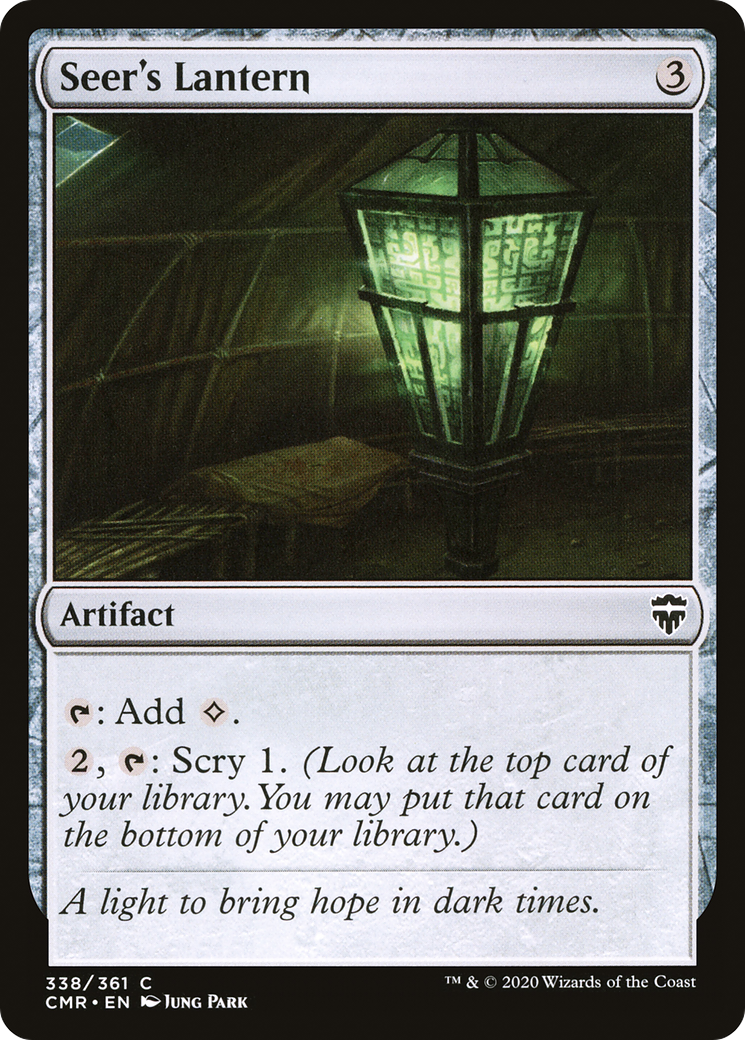 Seer's Lantern (CMR-338) (Foil)