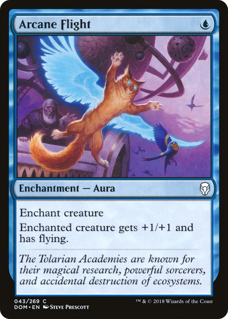 Arcane Flight (DOM-043) (Foil)