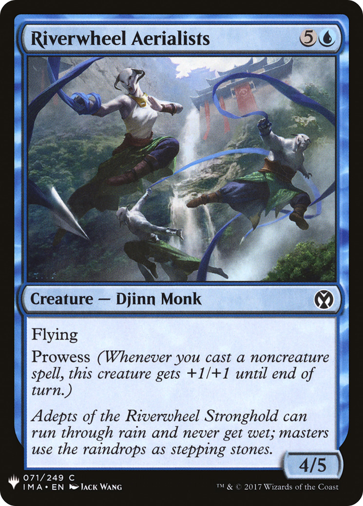 Riverwheel Aerialists (LIST-IMA-71)