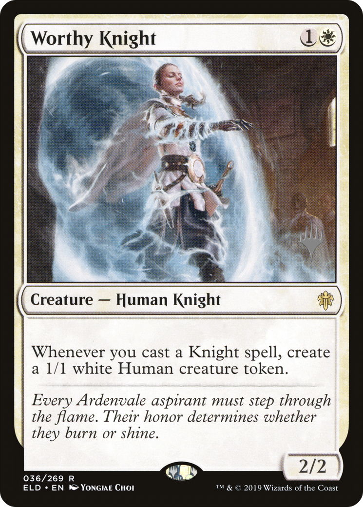 Worthy Knight (PPELD-36P) (Foil)