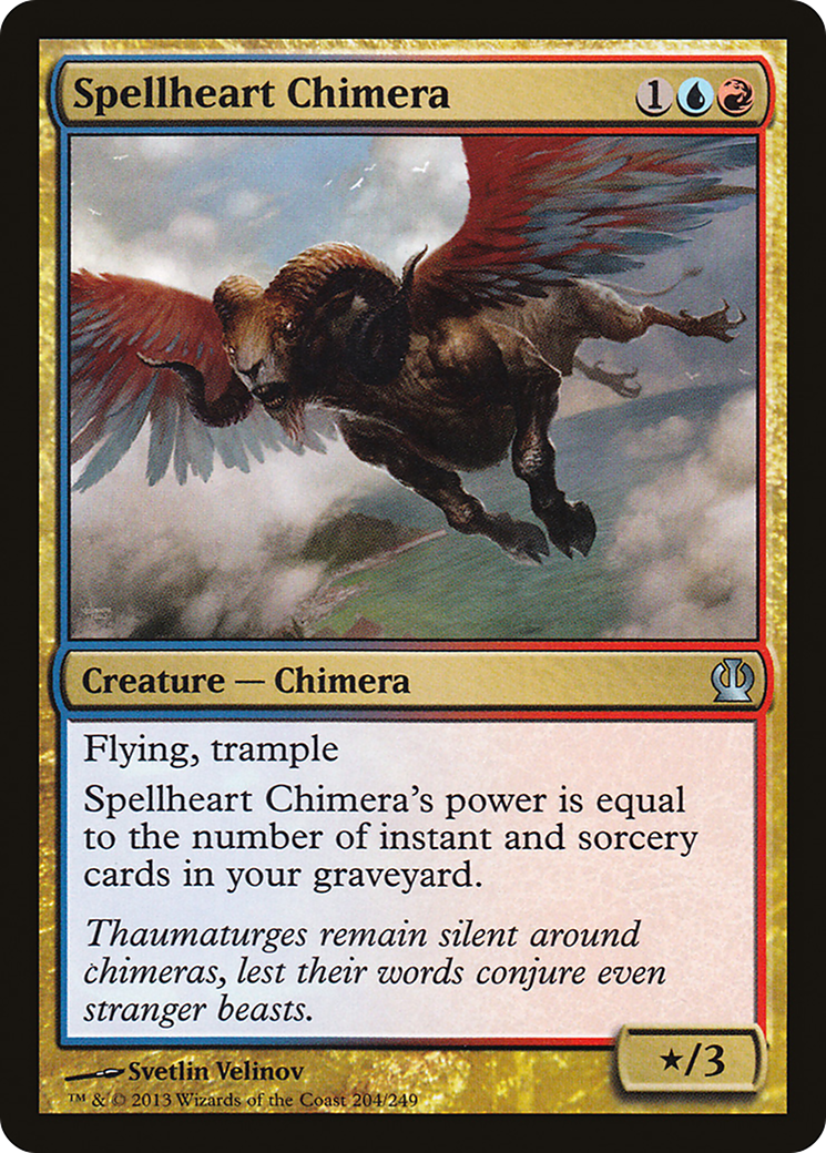 Spellheart Chimera (THS-204) (Foil)