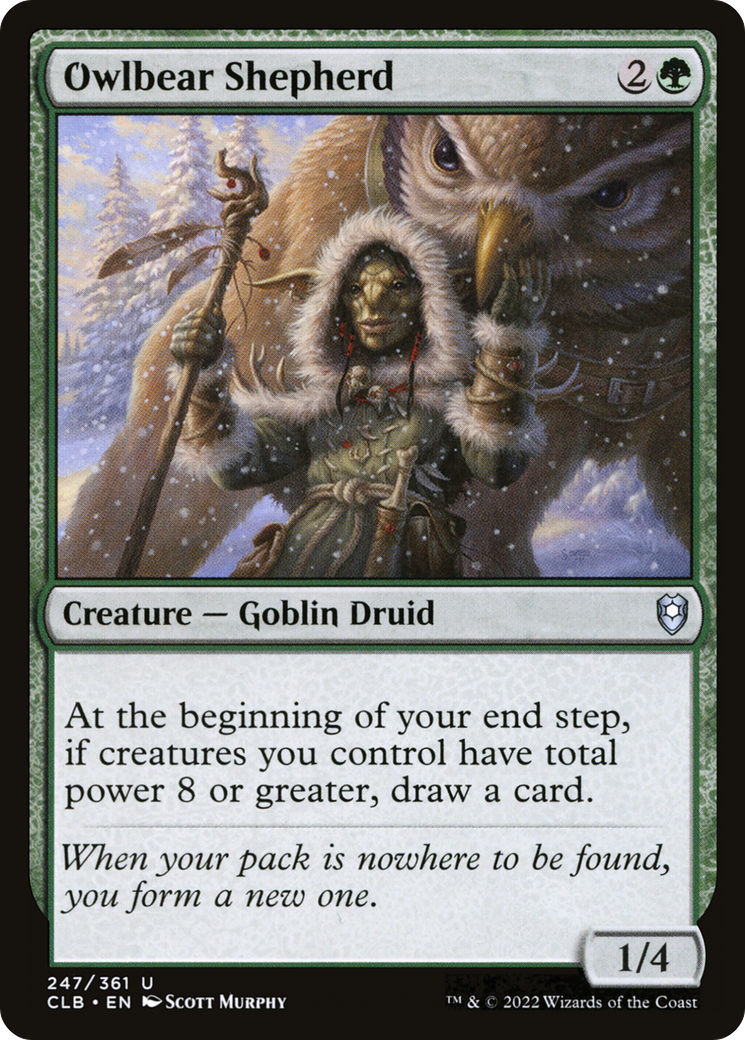 Owlbear Shepherd (CLB-247) (Foil)