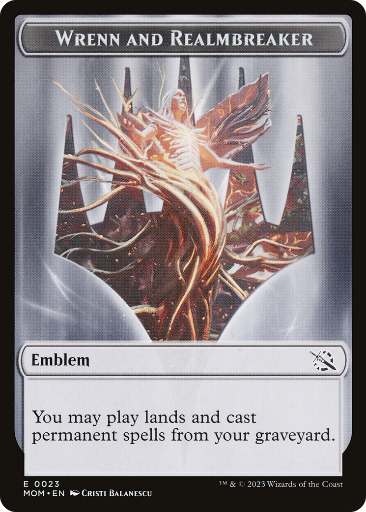 Wrenn and Realmbreaker Emblem (TMOM-023)