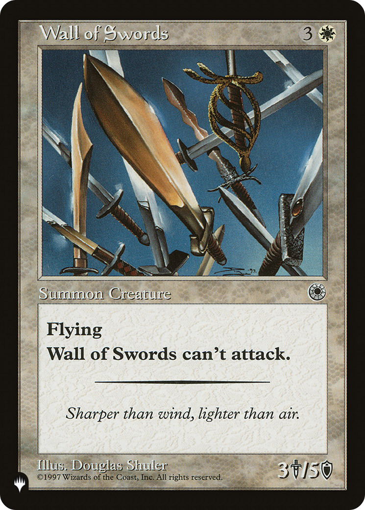 Wall of Swords (LIST-POR-37)