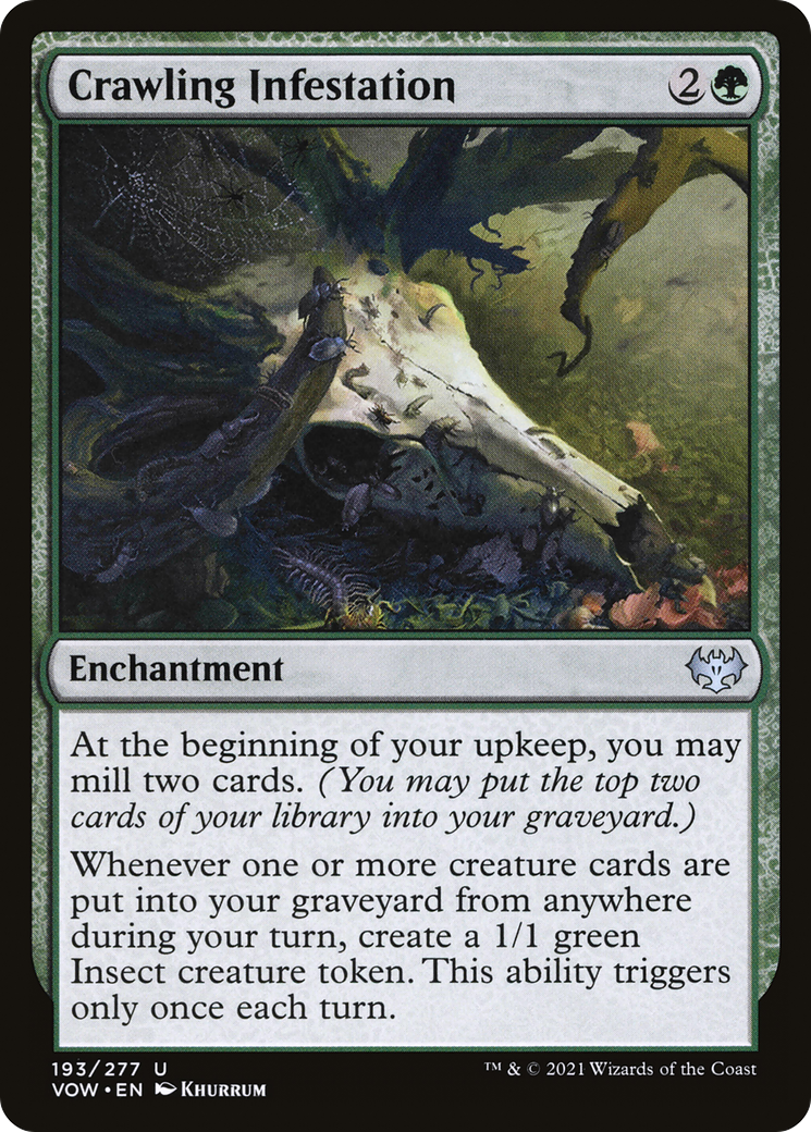 Crawling Infestation (VOW-193) (Foil)