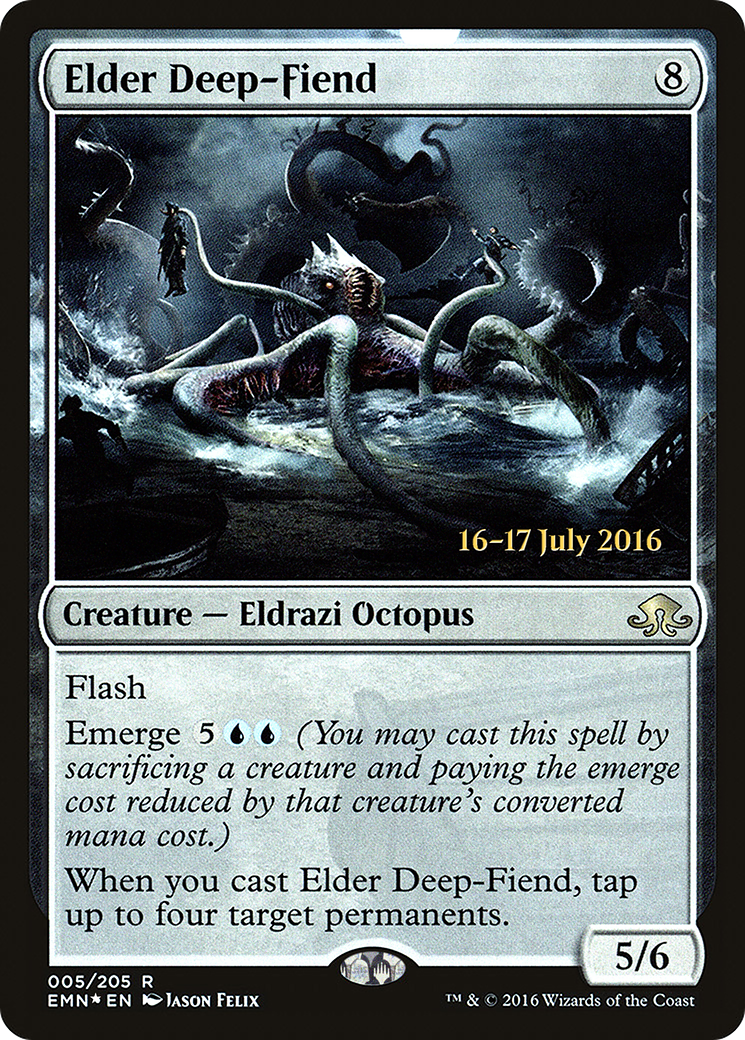 Elder Deep-Fiend (PRE-05S) (Foil)