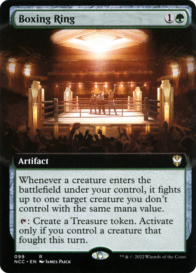 Boxing Ring (NCC-099) (Extended Art) (Foil)