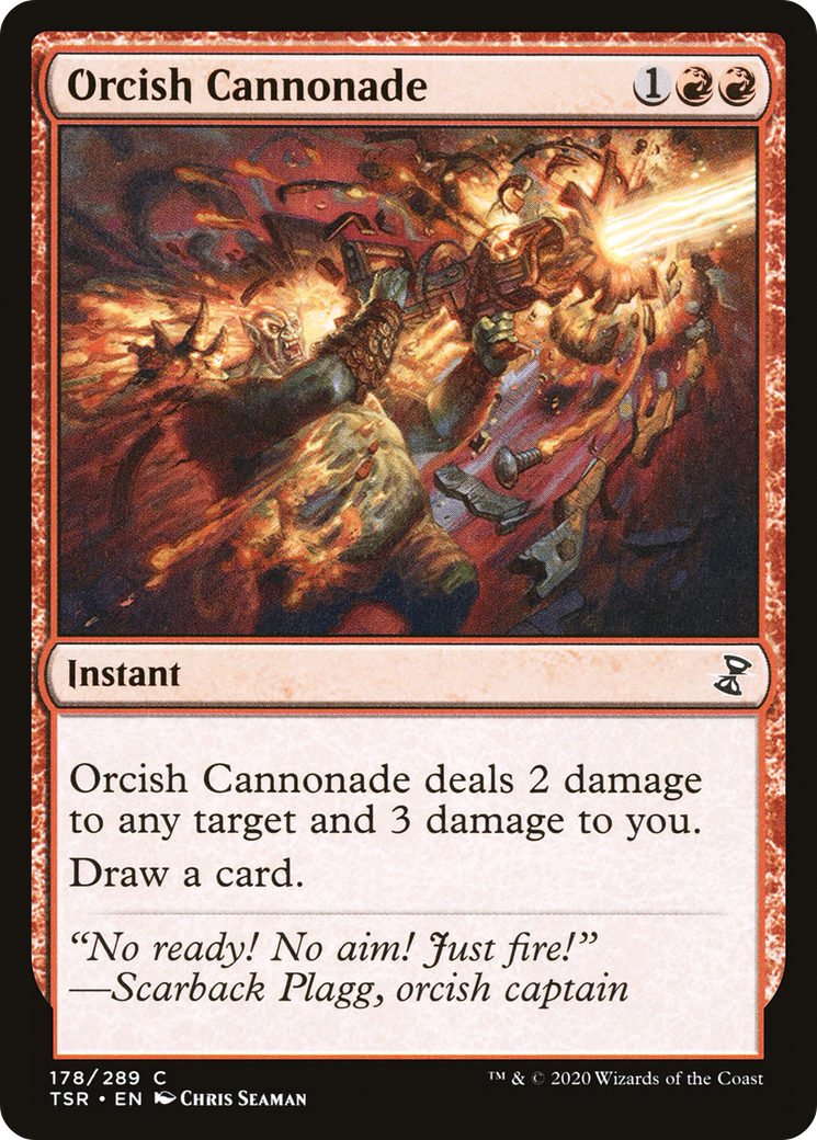 Orcish Cannonade (TSR-178) (Foil)