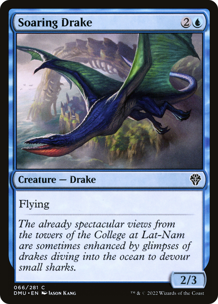 Soaring Drake (DMU-066) (Foil)