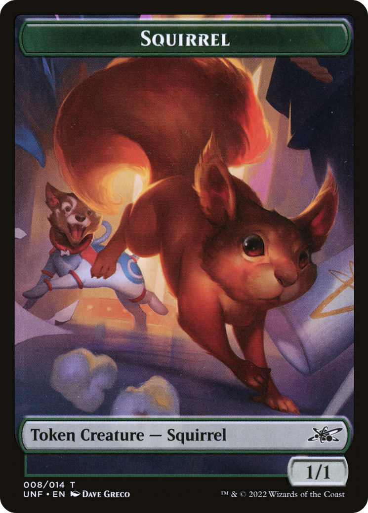 Squirrel Token (UNF-008) (Foil)