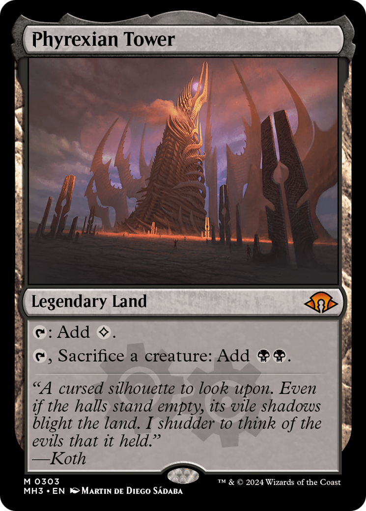 Phyrexian Tower (MH3-303) (Foil)