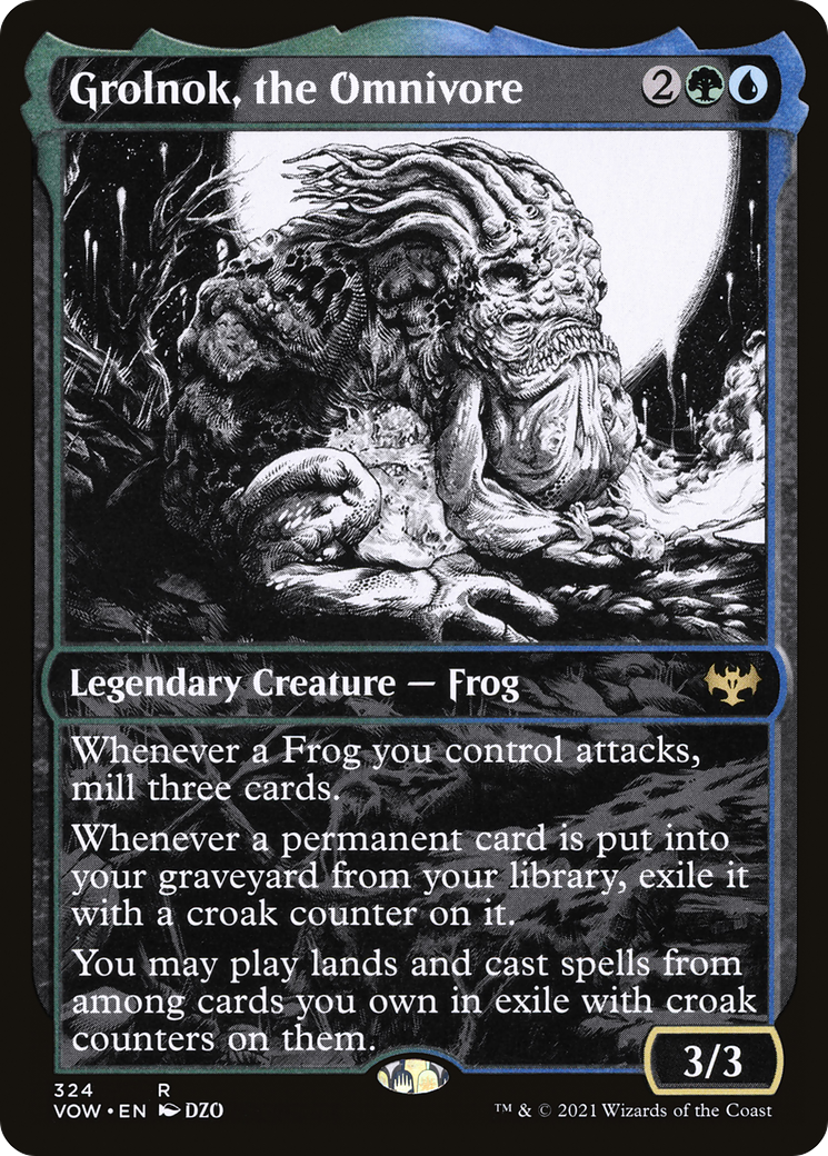 Grolnok, the Omnivore (VOW-324) (Showcase) (Foil)