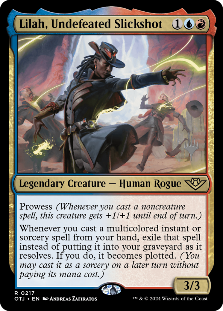 Lilah, Undefeated Slickshot (PPOTJ-217P) (Foil)