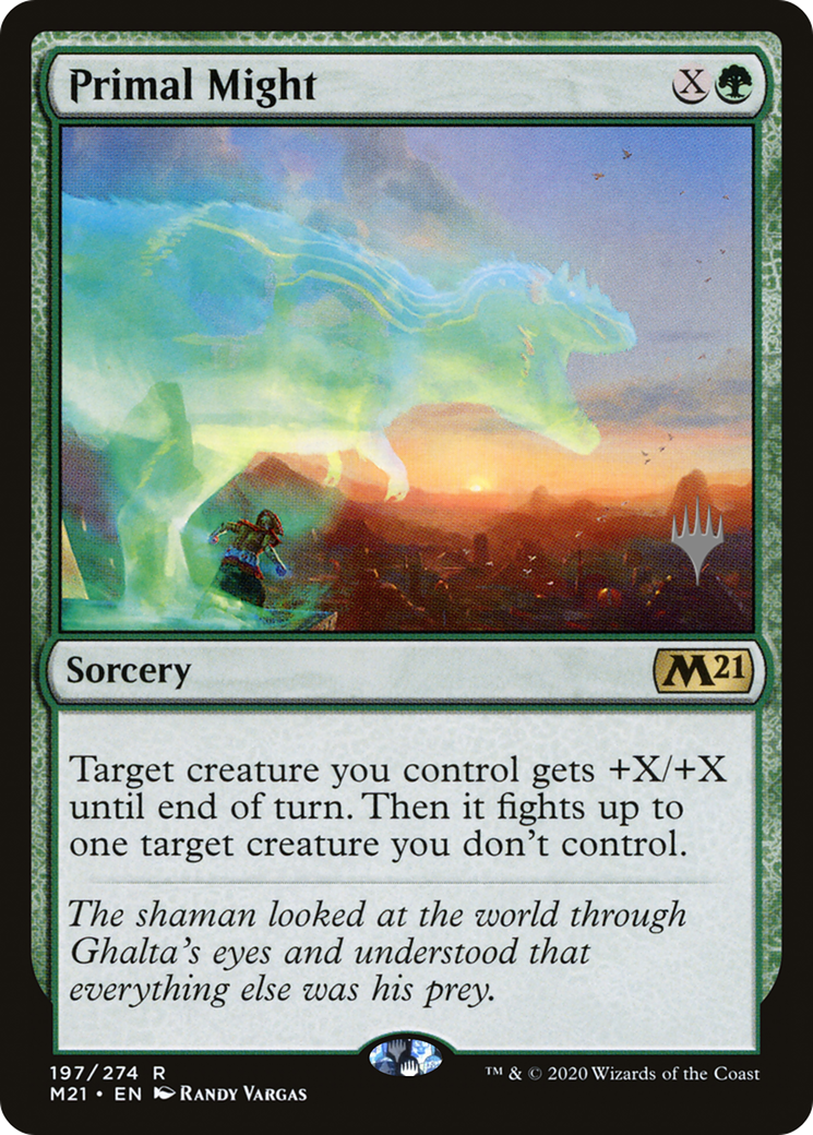Primal Might (PPM21-197P) (Foil)