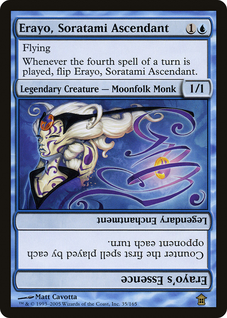 Erayo, Soratami Ascendant // Erayo's Essence (SOK-035) (Foil)