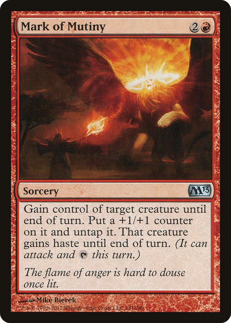 Mark of Mutiny (M13-141) (Foil)