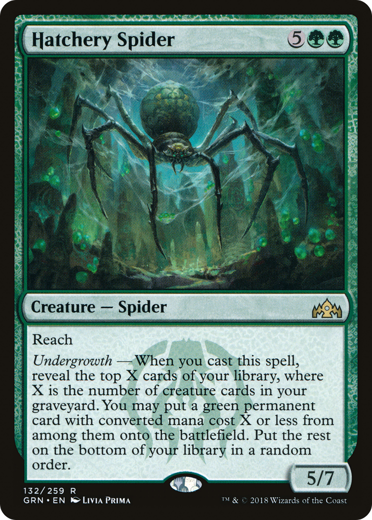 Hatchery Spider (GRN-132) (Foil)