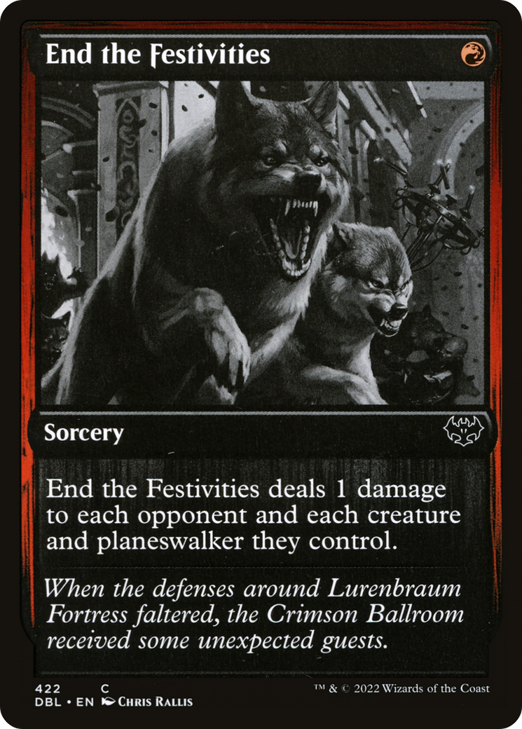 End the Festivities (DBL-422) (Foil)