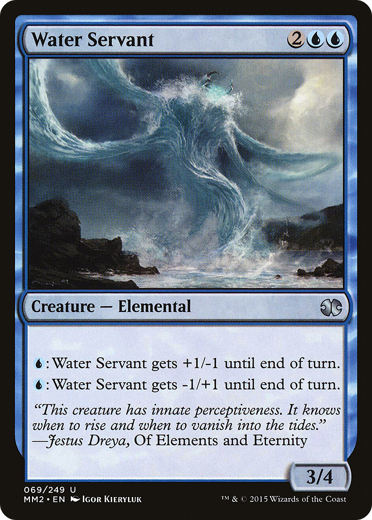Water Servant (MM2-069) (Foil)