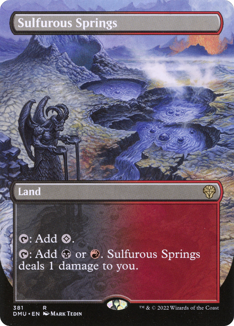 Sulfurous Springs (DMU-381) (Borderless) (Foil)