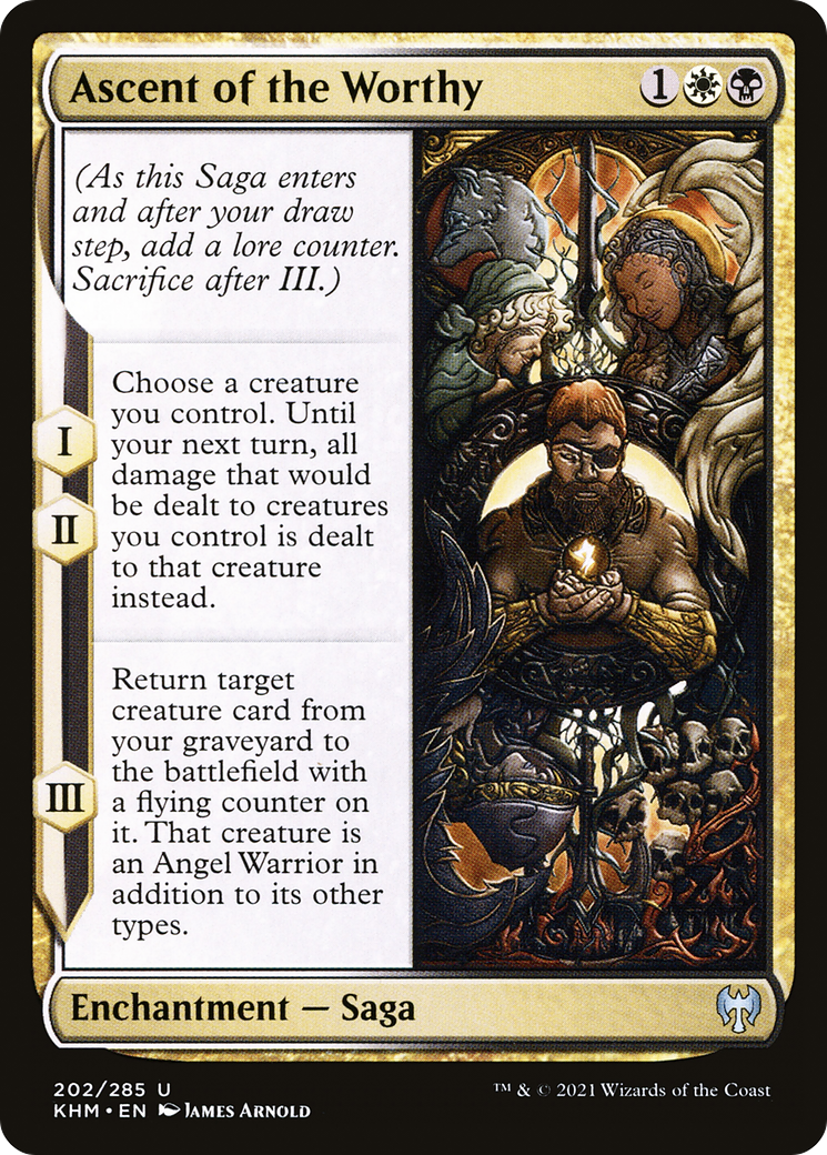 Ascent of the Worthy (KHM-202) (Foil)